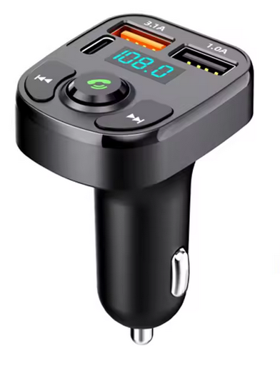 Wifi transmiter fm™ – Bezprzewodowa Wolność w Twoim Samochodzie | Bluetooth 5.0 | Zestaw Głośnomówiący + Szybkie Ładowanie